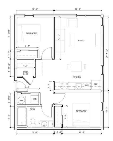 The Archibald | Two Bed